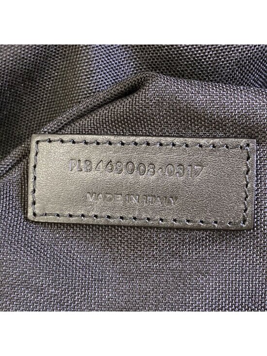 Saint Laurent Logo Backpack Canvas main image 11